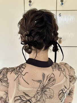 イーエル フレスコ(e.ll fresco) 結婚式お呼ばれヘアアレンジ
