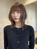 シオヘアーセカンド 西新2号店(Sio.hair 2nd)&nbsp;姫カットで小顔効果◎レイヤーでふんわりスタイルに！