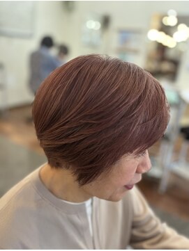 髪師 ケンジロウ(Kenjiro) ショートスタイル・ラベンダーカラー