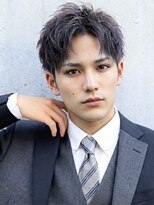 メンズフィール 南森町(MENS FEEL)&nbsp;◇刈り上げセンターパート/波巻きツイストスパイラル/南森町