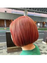 アグ ヘアー ディア 鳥取宮長店(Agu hair dear)&nbsp;ブリーチカラー　ピンク