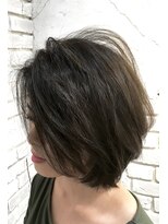 アジールヘア 所沢プロペ通り店(agir hair) スモーキーブラウン/Aラインボブ【所沢】