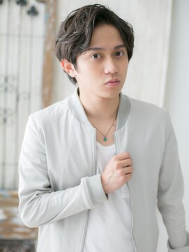 モッズヘア メン 上尾東口店(mod's hair men) ≪mod's men≫ビジネスでも◎ワイルドアップバングa