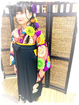 アンク 西川口店(ANQ) 各種着付け×ヘアセット ラプンツェル風