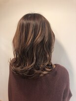 アローラ 三軒茶屋(Allora) 大人×かわいい×シースルー×ミディアム