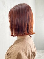 アイティー バイ アルバム 浦和店(IT by ALBUM) オレンジブラウン_フォギーベージュウェーブパーマ_ba294861