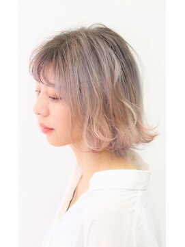 ラクシア(LucxiA) 透明感バツグン！！裾カラー☆彡