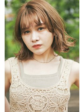 ラレイ(Lalei) 【Lale】ヘーゼルベージュ×カールボブ 辻幸奈 表参道