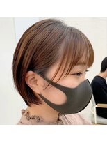 ロミー 本厚木(ROMMY.)&nbsp;小顔ショート☆似合わせサイドバング◎ROMMY.田中