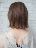 暗めカラーボブ