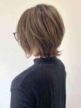 フォーク FOLK 【FOLK】お手入れ簡単似合わせカット☆ウルフショートボブ♪