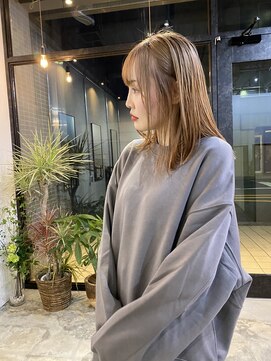 パーカー(parker) ベージュ