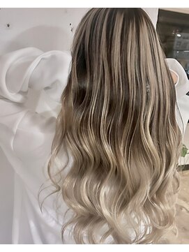 ヘアーローラン 横浜(hair LORAN yokohama) ホワイトバレイヤージュ
