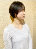 【エアリー感のある柔らかいショートボブ】