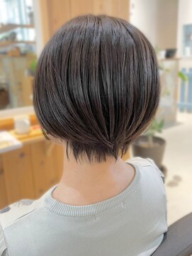 タイズ(ties) 20代30代40代小顔ハンサムショート透明感アッシュブラウン