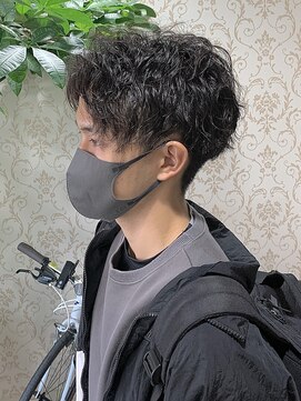 リスタバイネオリーブ 浅草(Re:sta by neolive) ソフトツイスパツイストスパイラル縦落ちツイスパメンズパーマ