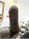 カットカラー髪質改善トリートメント