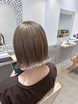 コレット 宇都宮(collet Gigi)&nbsp;前髪/マチルダボブ/ピンクベージュ/インナーグレージュ/sena