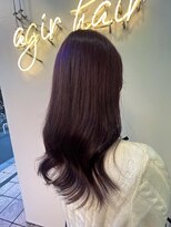 アジールヘア 北千住駅西口店(agir hair)&nbsp;暖色イルミナカラー
