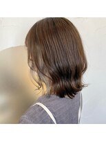 ヘアメイク シンズ レインボー(Hair Make SHIN'S RAINBOW)&nbsp;インナーカラー/シルバーインナー/ぱつっとボブ/高松