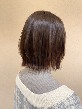 オリーブスバイネオリーブ(Olive's by neolive) ＊ボブレイヤーカット＊(くびれヘア/顔周りカット/根元パーマ)