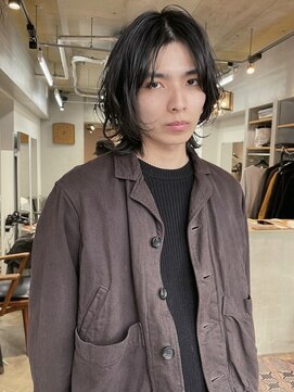 シーカ(siika) メンズウルフ/ウルフカット/レイヤーカット/ニュアンスパーマ