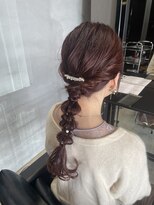 フィオーレ ヘアデザイン(FIORE hair design)&nbsp;ゆるふわ編み下ろし
