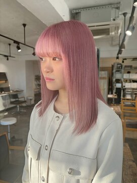 ザ オーダー(THE ORDER) ピンクカラー/ピンクベージュ/ホワイトピンクカラー/艶髪