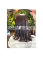 スティルアップ(STIR UP)&nbsp;髪質改善カラー！オリーブラベンダー！