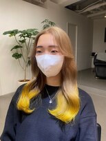 サニーズ(SUNNY'S by CONKS)&nbsp;ミルクティーベージュ×グラデーションカラー