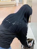 パークレーン アイス イヴェン(park lane ICI yeven)&nbsp;縮毛矯正/ストレートパーマ/ブルーブラック/ネイビーブラック