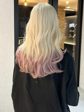 ゲームバイアランスミシー 心斎橋(GAME by Alan Smithee) blonde裾ピンク＾＾