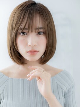ヘアスタジオ ガロウ(hair stuido garou) 黒髪/ボブルフ/ネビージュ/小顔/ワンレン/髪質改善/前髪/盛岡30