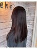 【美髪ケア/人気No1】カット+カラー+美髪トリートメント+残留薬剤除去17900→