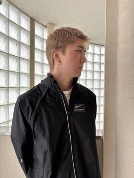 ビビディ バビディ ブー 河原町三条店(Bibbidi.bobbidi.boo) メンズ ブロンド クラシックショート