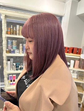 クレビア 名古屋(CreBiA) 透明感ピンクグレージュ
