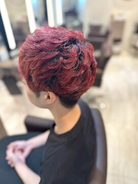 エムテコ(M.techo) ダブルカラー★レッド