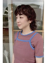 イン(in.)&nbsp;マレット/くせ毛風パーマ/ウルフパーマ