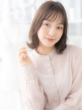 モッズヘア 上尾西口店(mod's hair) ★チェリーブラウンウェットヘア外ハネボブウルフ20代30代★1