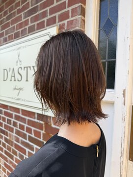 ダスティ 塩尻店(Dasty) 外ハネニュアンスボブ