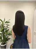 透明感カラー+レイヤーカット