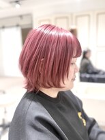 アルクバイネオリーブ 荻窪店(arc by neolive)&nbsp;ショートウルフ×ダブルカラーピンクカラー