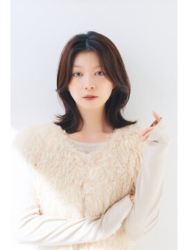  @kanaoka_saki透明感カラー/レイヤーカット/小顔カット