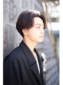 清潔感束感ナチュラルパーマ王道スパイラルk