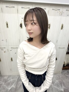 エイム ヘアメイク 横川店(eim HAIR MAKE) greige