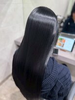 キュア 表参道(CURE)&nbsp;ミディアムレイヤーカット似合わせカット縮毛矯正髪質改善表参道