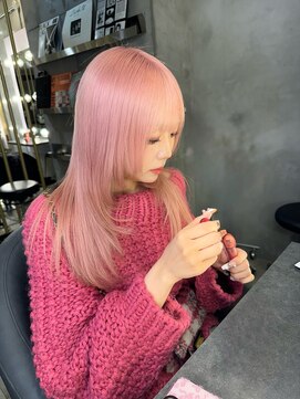 ノエ 心斎橋(Noe) 【nana】ピンクベージュ/春イメチェン/小顔