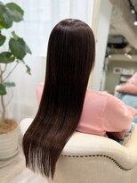 ウミネコ美容室 センター北hanare店(Umineko美容室)&nbsp;インナーピンクで春気分ピンクベージュロング