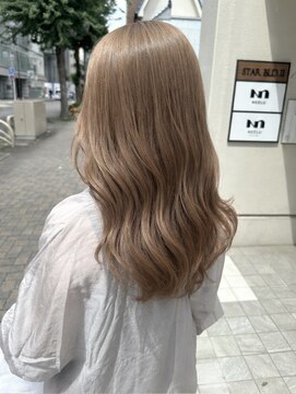 ニール シトロン 名古屋 伏見 丸の内(NEELU citron) 【NEELU_yuna】ミルクティーベージュ