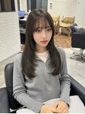 ワンカラーでできる艶々オリーブグレージュ♪